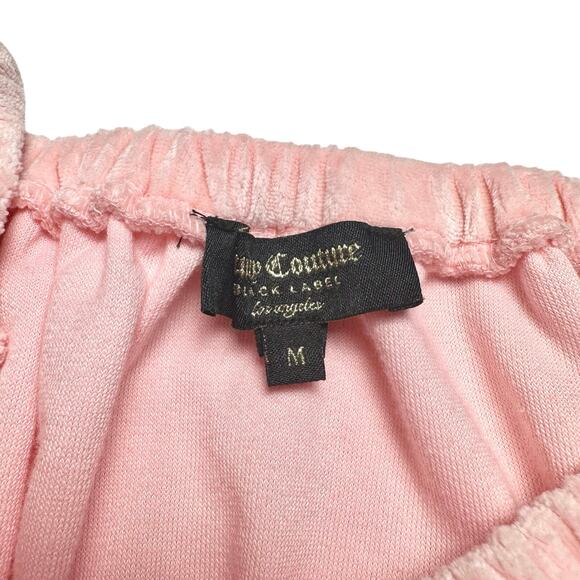 Juicy Couture Black Label | Women | Blush Pink Soft Velour Mini Dress | Small - Picture 9 of 13
